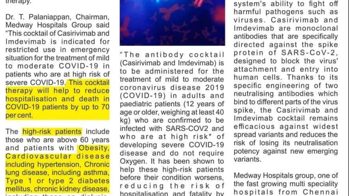 Covid-19 Treatment